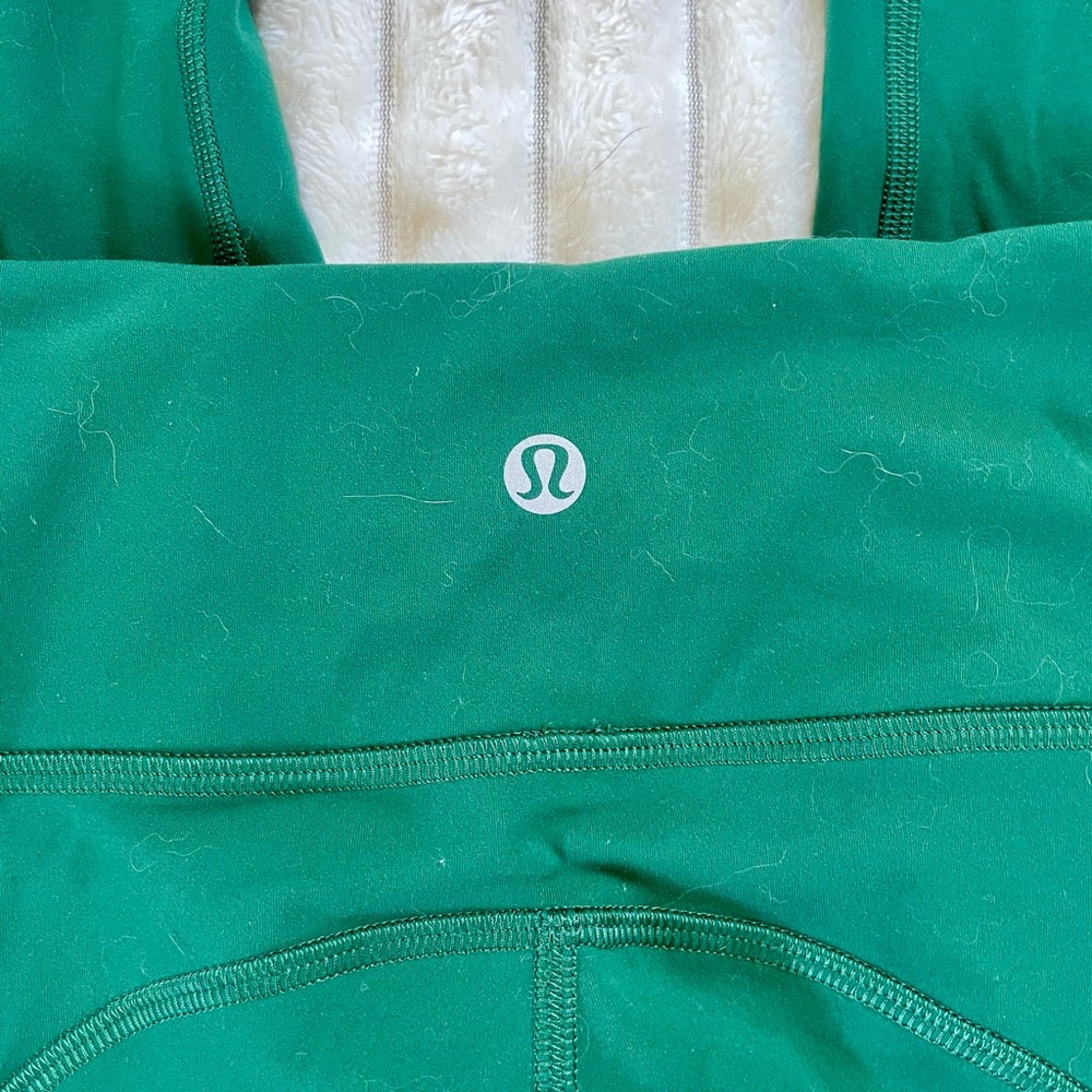 lululemon athletica Kids Green Leggings